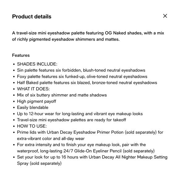 NEW URBAN DECAY 2 PC SET – Naked3 Soft Pink Eyeshadow Palette + Naked Sin - Picture 14 of 15